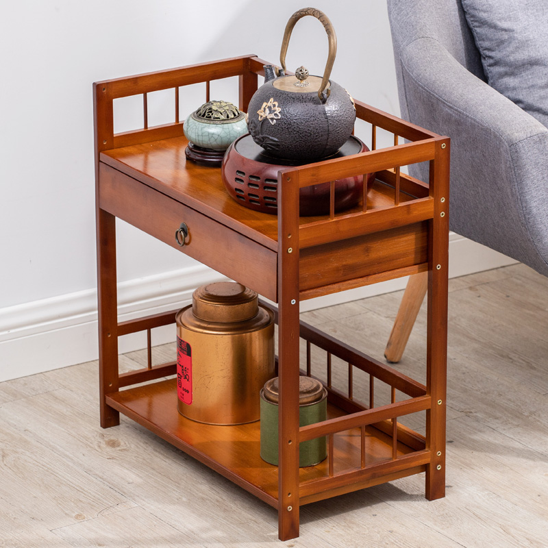 茶水桌小茶几烧水泡茶台茶桌侧边柜茶柜架置物架茶叶茶具收纳架子