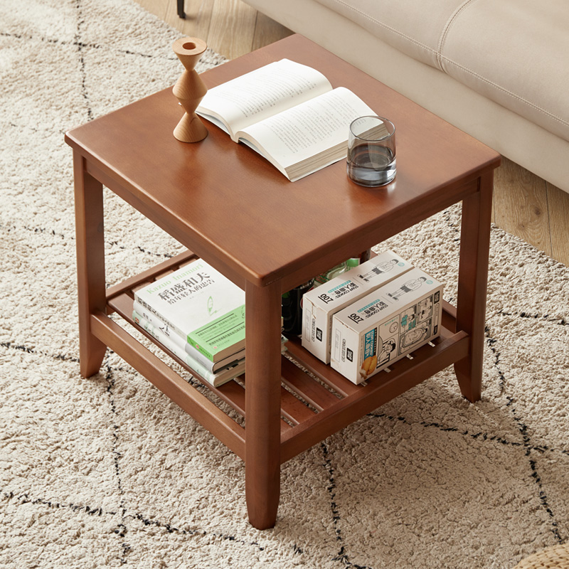 简约小边几实木沙发边柜侧边柜客厅迷你茶几小桌子卧室床头方角几