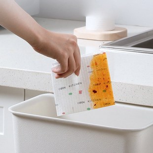 一次性厨房专用纸懒人抹布悬挂家用清洁吸水干湿两用洗碗布