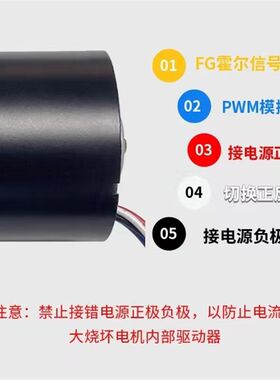 GB37-3525直流电无刷减速电机12V24V大功率智能家居调速小马达