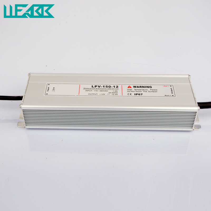LPV-150防水开关电源AC220V110V转DC 12V 24V变压器150W