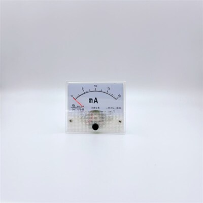 85C1机械指针式220V直流10A电流表20a表头5A单相30A小型1A仪表50A