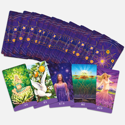 花语神谕卡Magic of Flowers Oracle Cards中文版花之魔法塔罗牌