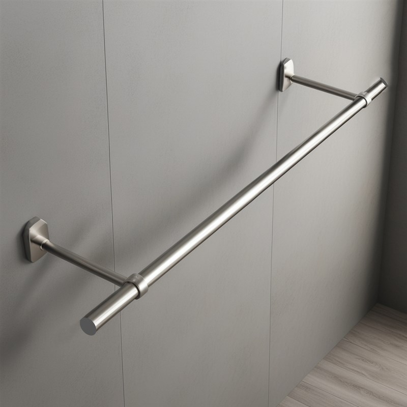 一根不锈钢管晾衣架非伸缩晾衣杆阳台F固定家用晾晒神器一整根加