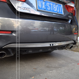 121314款七 7代凯美瑞前杠饰条车身改装K配件后备箱后杠外观加亮