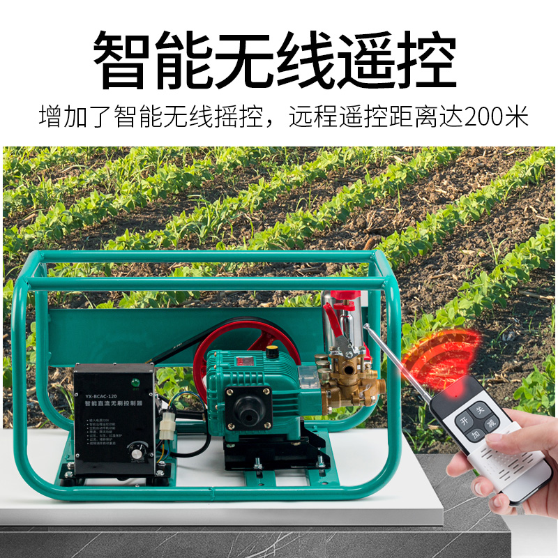 电动喷雾器小型农用n家用水泵高压新式农药机电动打药机打农药神