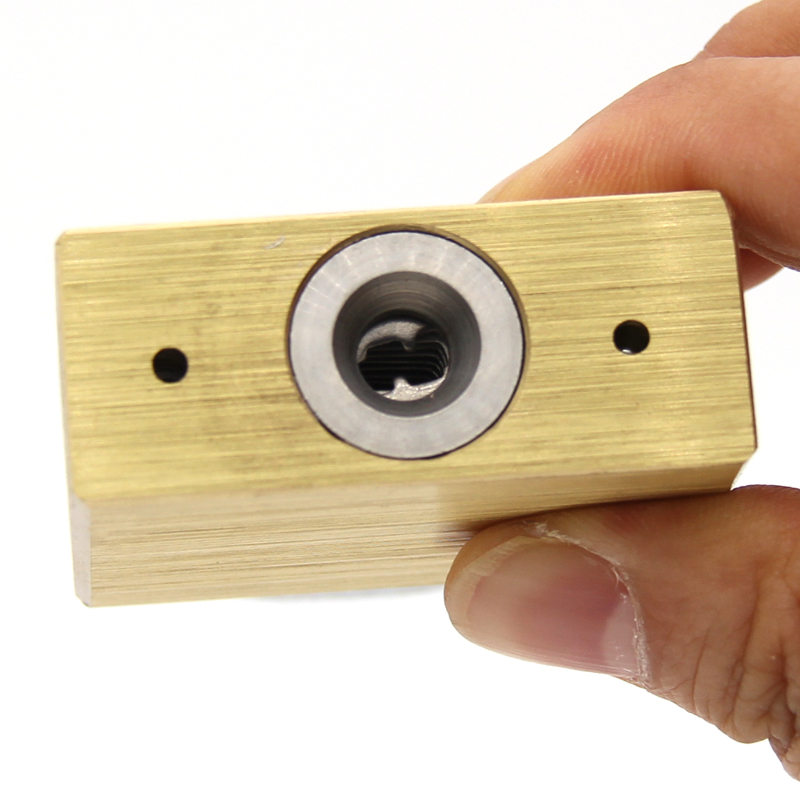 纯铜挂锁防水防锈全铜锁子户外防雨锁头防M盗仓库大门锁小锁锁具