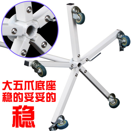 落地洞洞板架f超市展示架旋转饰品架手机配件货架陈列架组合置物