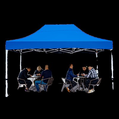 四脚帐篷顶布防雨摆摊用四角雨棚大伞户外商用遮阳U棚伸缩折叠雨