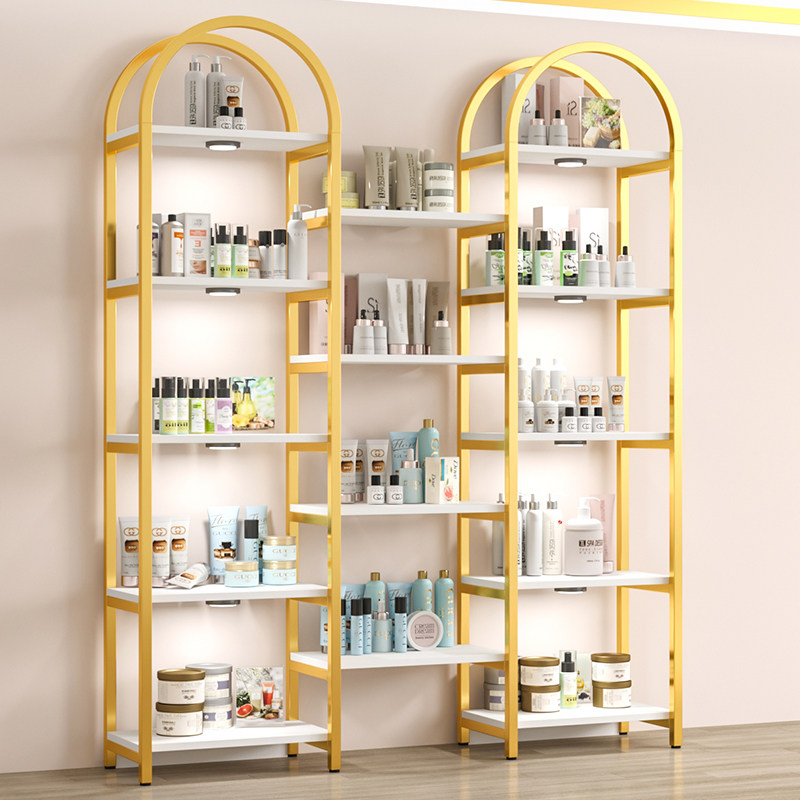 化妆品展示柜多层储物货架展示架C美容院护肤理发店产品展柜陈列,商业/办公家具,化妆品展柜,淘宝优惠券,粉丝福利购,淘宝优惠卷