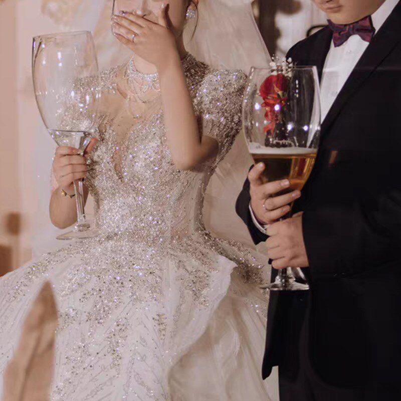 巨无霸超大号高脚杯婚礼现场敬酒杯结婚礼物拍照道U具巨型啤酒杯,节庆用品/礼品,堵门/游戏道具,淘宝优惠券,粉丝福利购,淘宝优惠卷