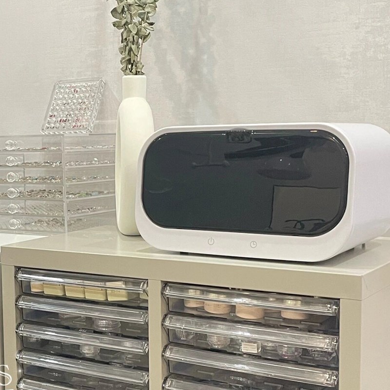 小型紫外线消臭氧毒柜双重杀菌美容美发化M妆美甲店医用工具消毒