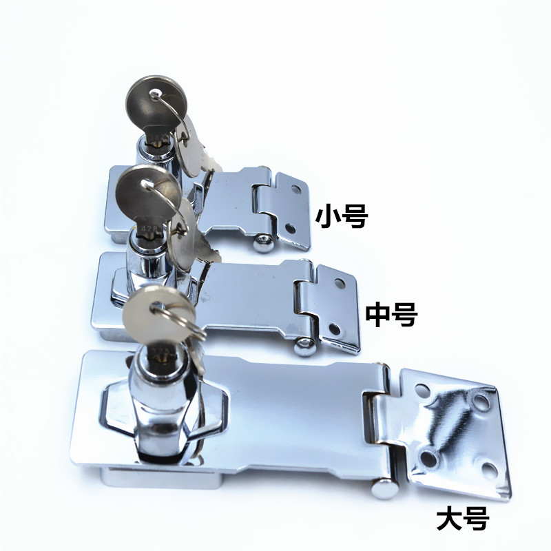 搭扣锁 免开孔柜门锁  柜锁 抽屉锁 防盗锁 木箱锁 橱柜锁 门锁