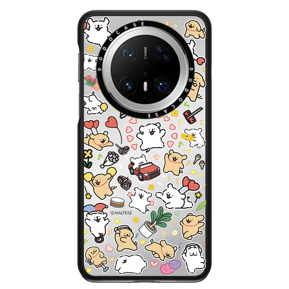 DODOCASE线条小狗可爱华为手机壳