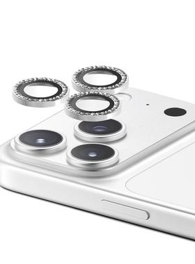 CASE闪钻高清镜头膜适用iphone17promax苹果17pro/Air保护贴16/15/14/13/12/11pro/promax防刮花保护镜头膜女