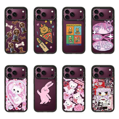 DODOCASE Tunee 小熊厨房勃艮第酒红 苹果18/17Promax适用于iPhone16Pro手机壳15p明星同款14Pro磁吸13/12/11