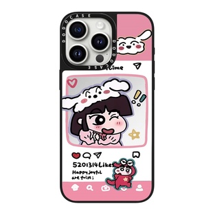 DODOCASE蜡笔小新樱田妮妮17Pro适用iPhone16ProMax苹果15Pro可爱动漫情侣闺蜜磁吸14明星联名手机壳13防摔12