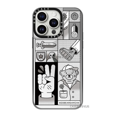DODOCASE荒谬趣味小熊插画手机壳