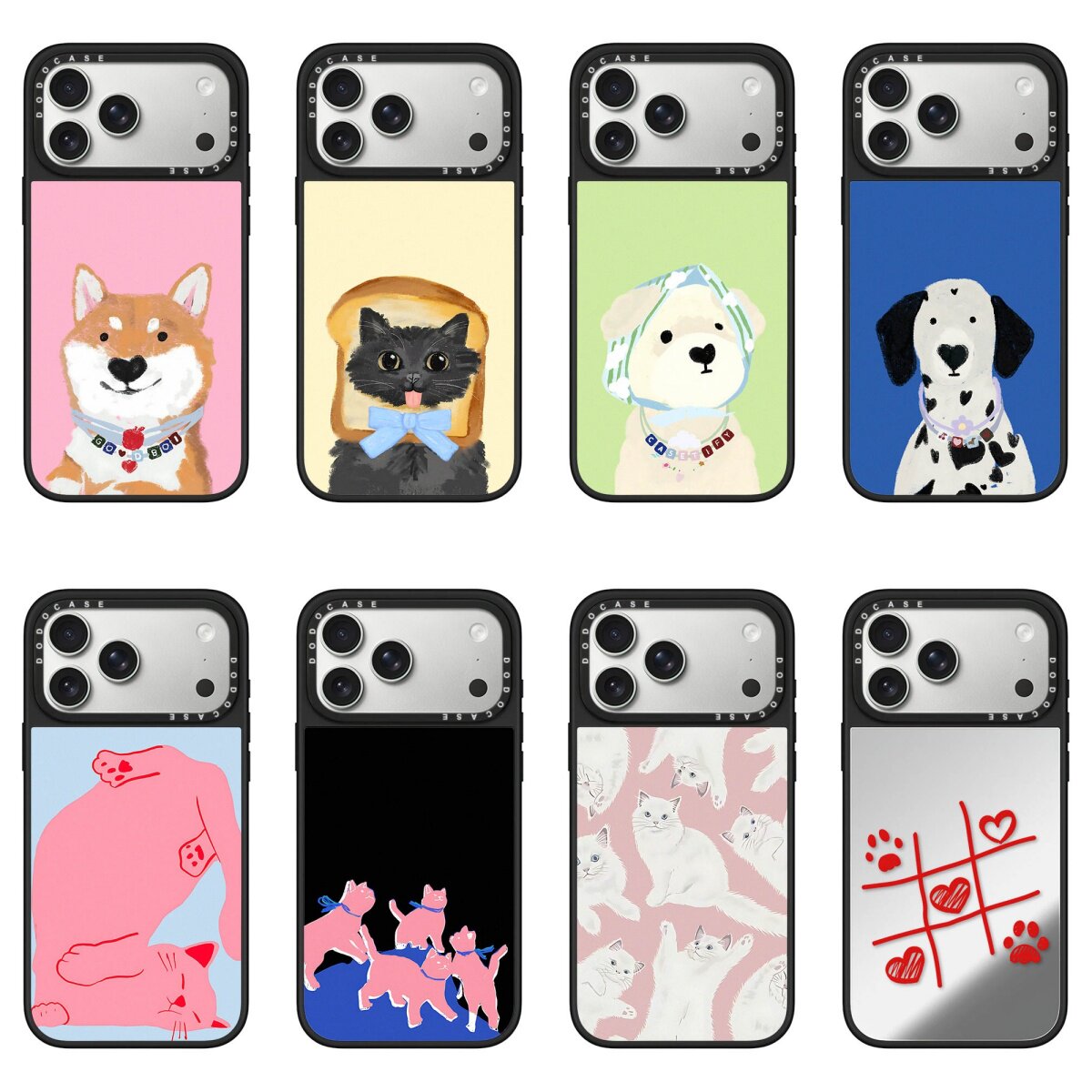 DODOCASE萌宠猫狗苹果17Pro适用iPhone16ProMax15小猫小狗环绕14pro童趣可爱卡通磁吸手机壳13防摔保护套plus