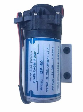 新款DP-60/60A高压隔膜泵 直流24V喷雾泵 自吸S泵 循环冷却水箱水