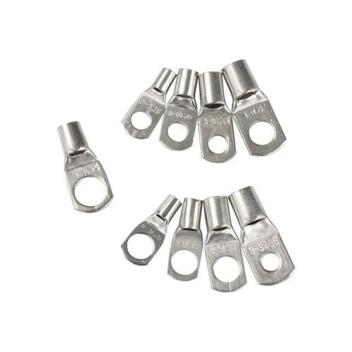 65Pcs SC6-SC25 Bare Terminals lug Tinned Copper LUug Ring Se