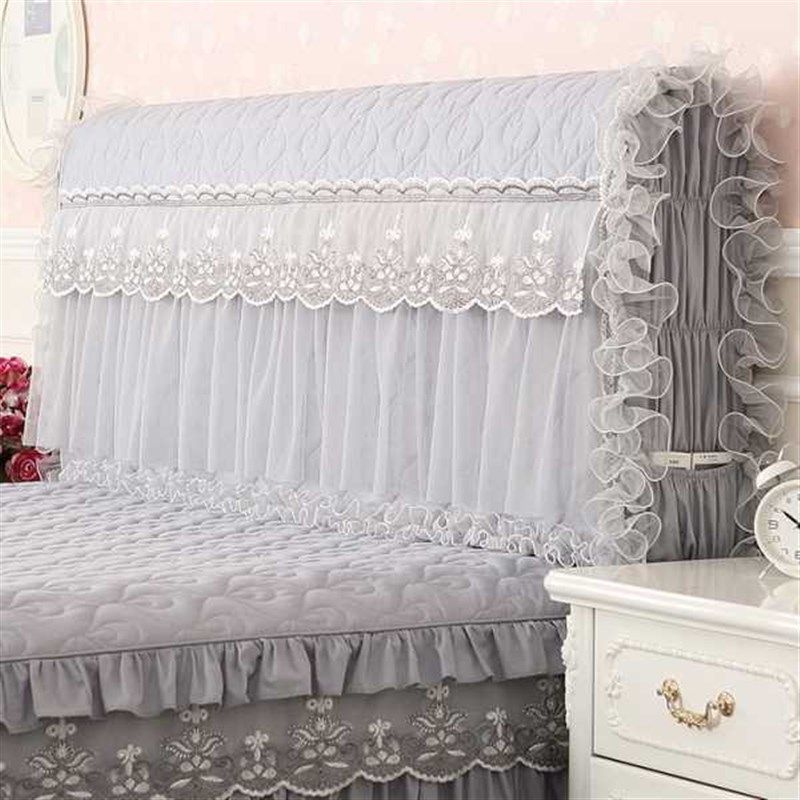 5YA1 艾灰欧式床头套罩O蕾丝公主风防尘套,居家布艺,酒瓶套,淘宝优惠券,粉丝福利购,淘宝优惠卷