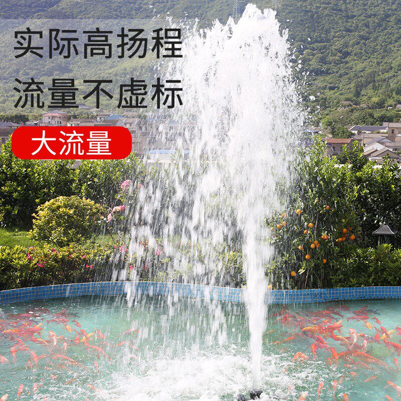森森格池CMP鱼池大流量水泵池塘潜水G泵静音抽水泵 水陆两用循环