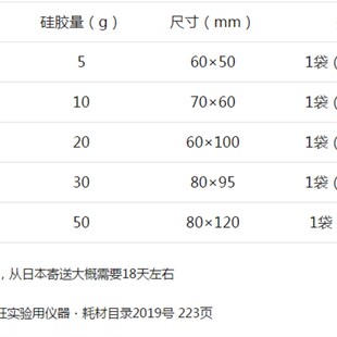 AS ONE/亚速旺实验室用品耗材 硅胶干燥剂DESICCANT干燥剂CY3-906