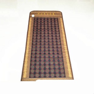 理疗床垫电加热泗滨红砭石玉美容院艾绒天然J能量汗蒸热敷可印log