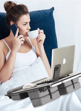 木木家折叠桌笔记本床上电脑桌懒人加膝上桌lMap desk床上书桌