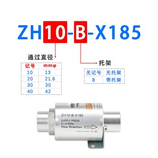 30M X185空气放大器 气力输送器真空发生器气动上料机ZH10