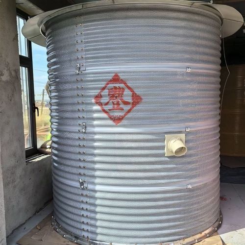 玉米专用大型粮仓饲料q养殖镀锌板料塔散装猪舍麦种稻谷种储存厂