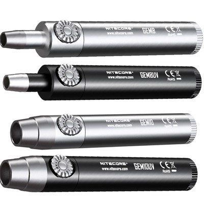 NITECORE GEM8 GEM10 GEM8UV GEM10UV GemstoMne identify Flashl