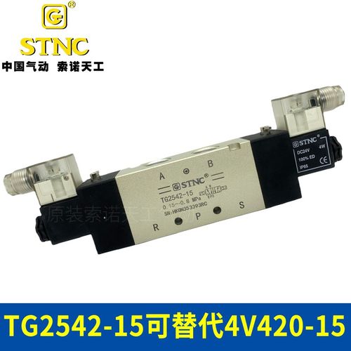 STNC索诺天工双电控电磁阀TG2512-06/TG2522H-08/TG2532-10/TG254