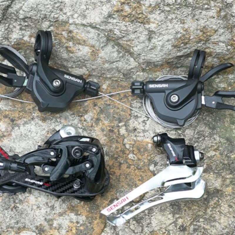 顺泰2X11速22速平把公路变速器折叠车套件山地自行V车指拨前拨后