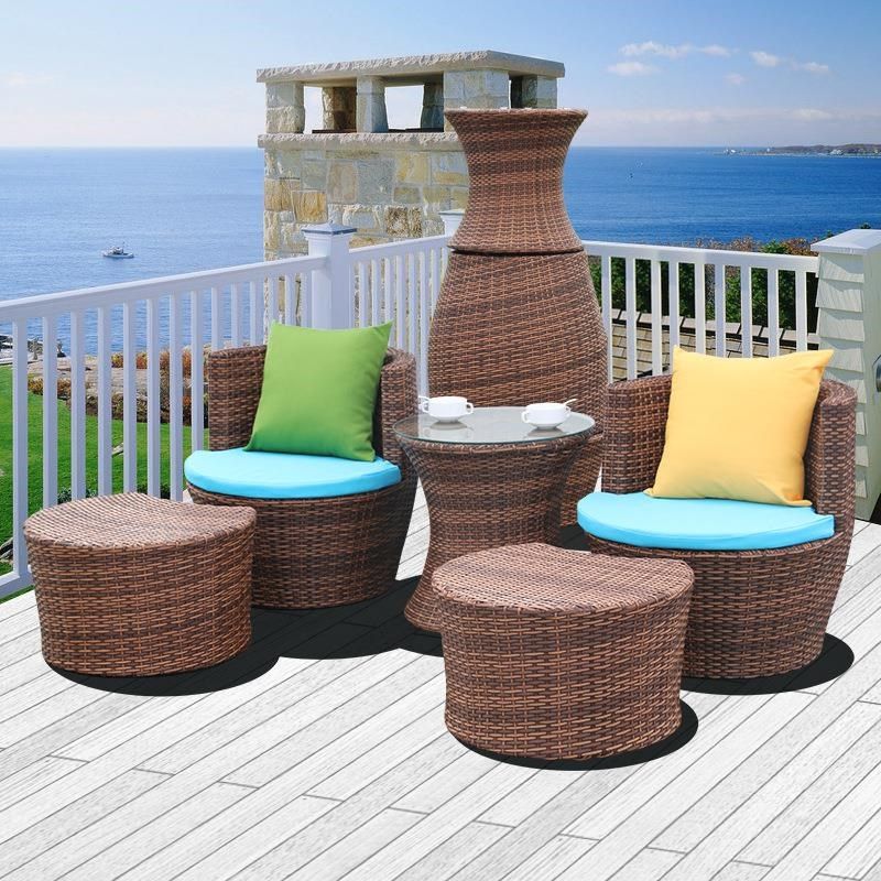 阳台桌椅三件懒人藤编椅子茶几休闲椅G小套藤户庭院花瓶椅外组合,商业/办公家具,商用藤编家具,淘宝优惠券,粉丝福利购,淘宝优惠卷