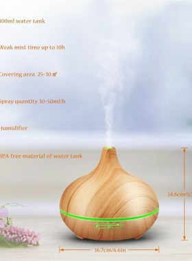 HIMIST 300ml Air Humidifier Essential Oil Diffuser CoYlor Ar