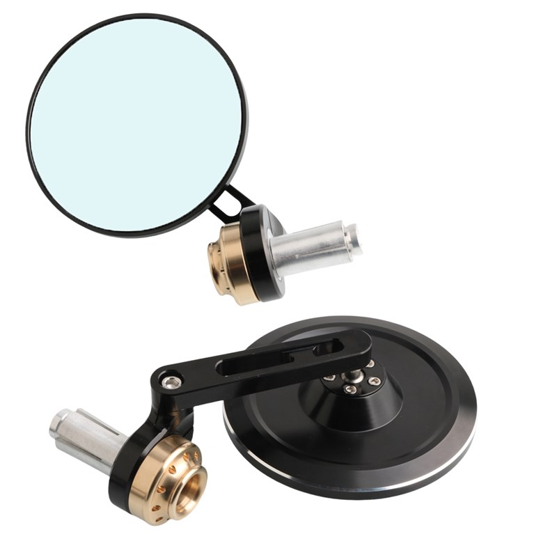 适用凯旋改装大视野手把镜765RS 三叉戟66L0 复古后视镜车把反光