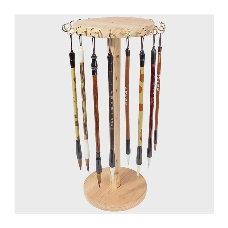 创意实木b笔挂毛笔架木质笔搁毛笔收纳架中式简约毛笔陈列展示摆,玩具/童车/益智/积木/模型,其它,淘宝优惠券,粉丝福利购,淘宝优惠卷