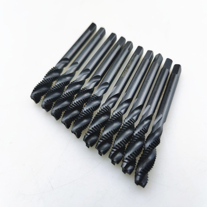 螺旋先端机用丝锥 速钢黑色加硬丝攻M3MJ4M5M6M8M10M12