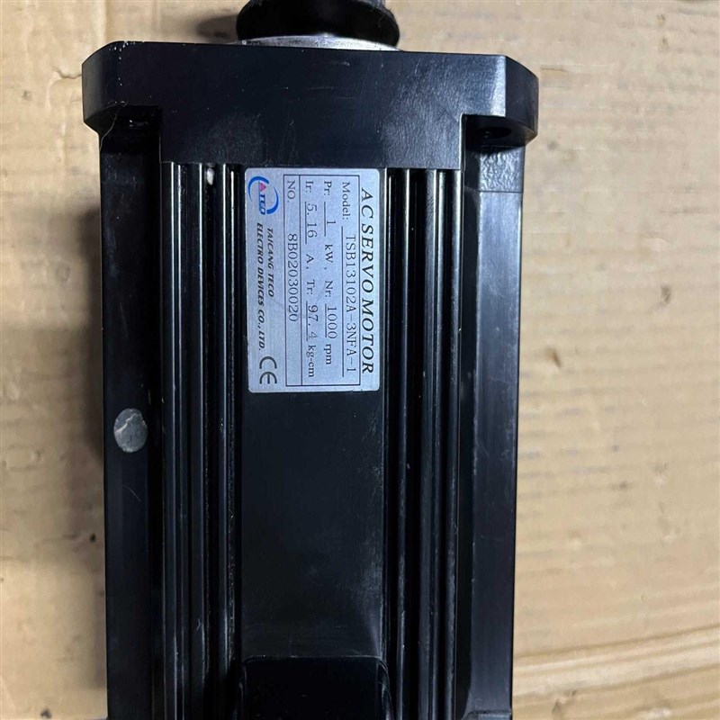 东元伺服电机1kwp TSB13102A-3NFA-1功