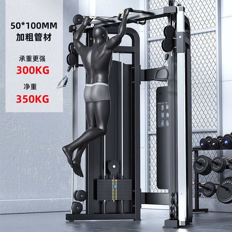 多功能商用小飞鸟训练器综合训练器材健身L房龙门架引体向上双臂