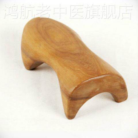 木质按摩狗按摩棒香木t脊椎按摩器足底四脚按摩器捏脊棒