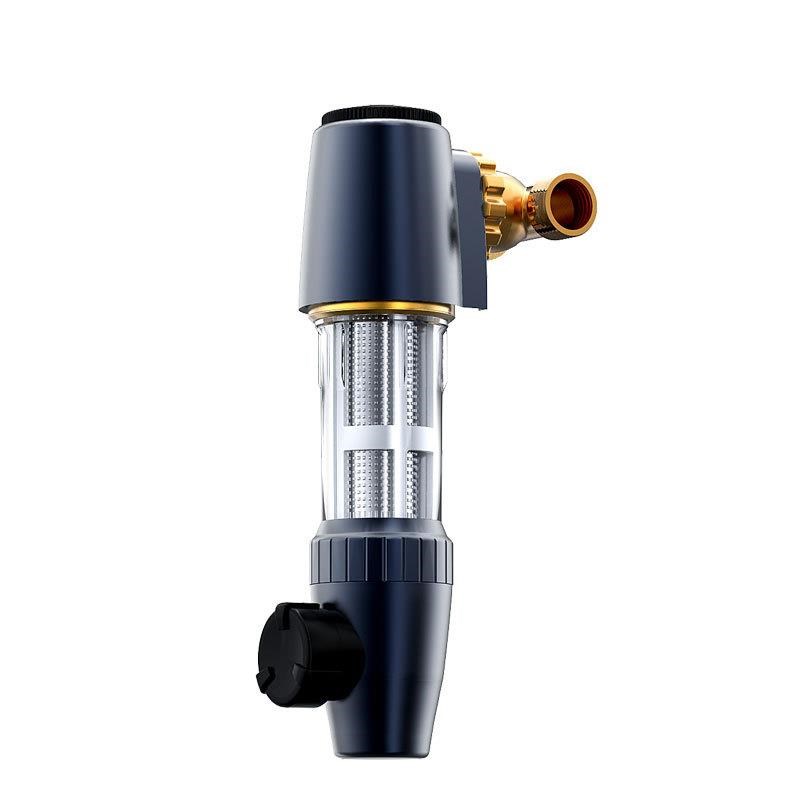 大流量6T自动旋转万向前置过滤器全屋家用自来Q水管道反冲洗过滤