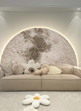 月球客厅装饰画高级感卧室床头ledF灯壁画现代简约沙发背景墙挂画