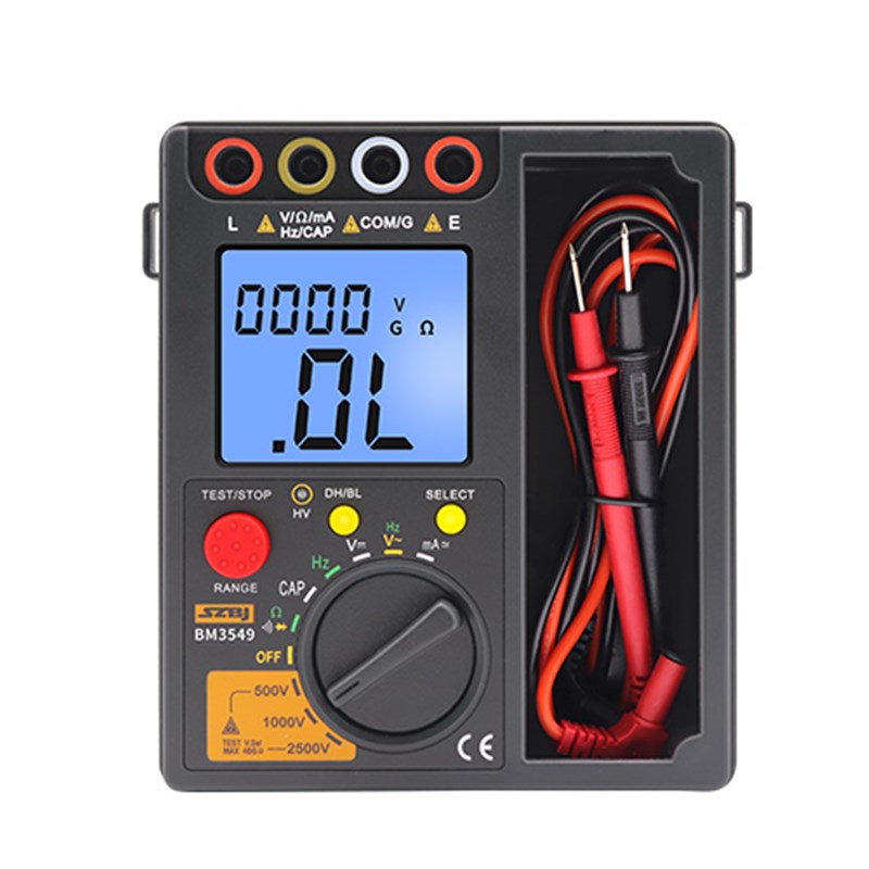 滨江BM3549/BM3o560/BM3600数字绝缘电阻测试仪万用表兆欧表摇表