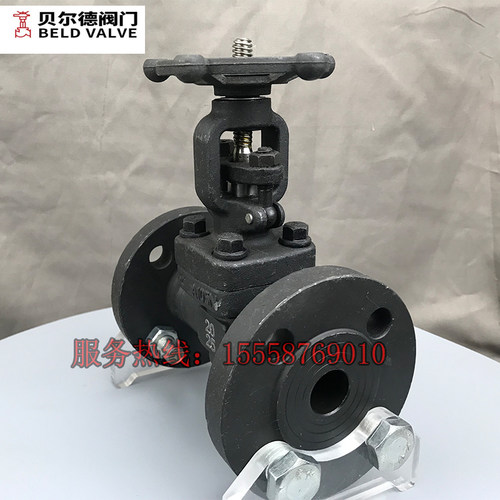 锻钢A105法兰截止闸阀Z/J41H/W/Y-4064100CP/F304不锈钢焊接150LB