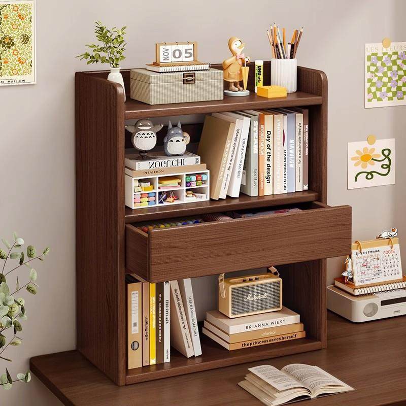 桌面置物架桌上书架学生家用书桌收纳多层小柜子办公室工位小架子,住宅家具,儿童储物架/收纳架,淘宝优惠券,粉丝福利购,淘宝优惠卷