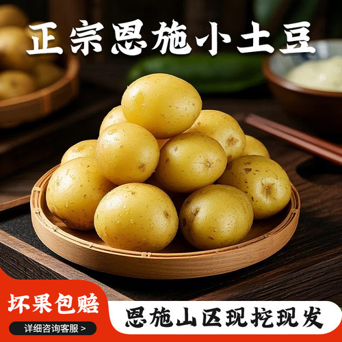 正宗恩施富硒黄心土豆粉糯香甜