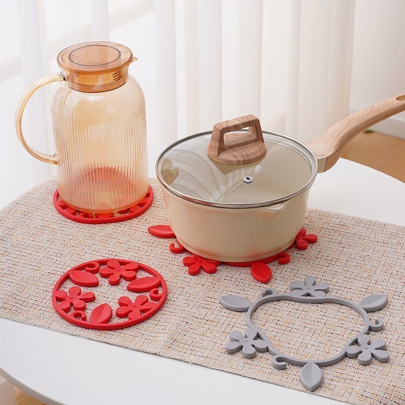 硅胶隔热垫餐垫防烫防滑翻花硅胶